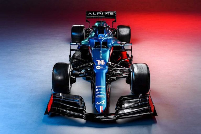A521 la monoplace de l'Alpine F1 Team officiellement dévoilée