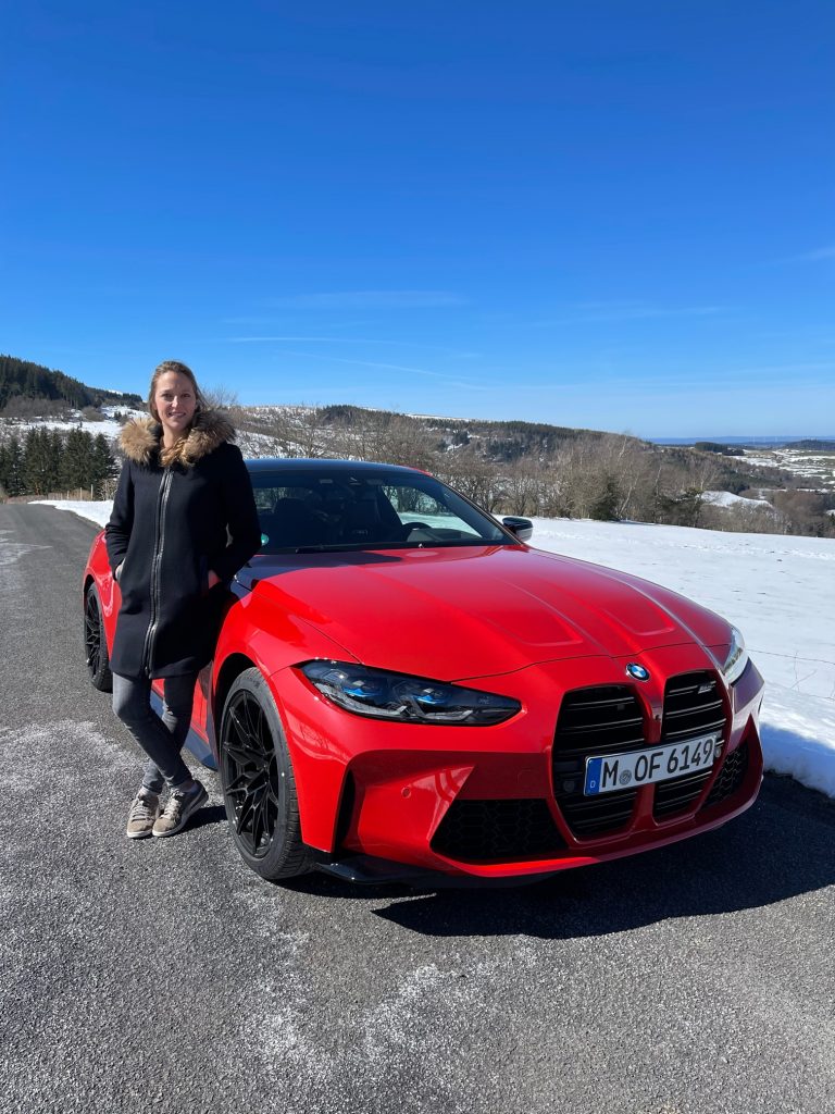 BMW, M4 competition, BMW M4, circuit, BMW M, voiture de sport, berline, clemence de bernis