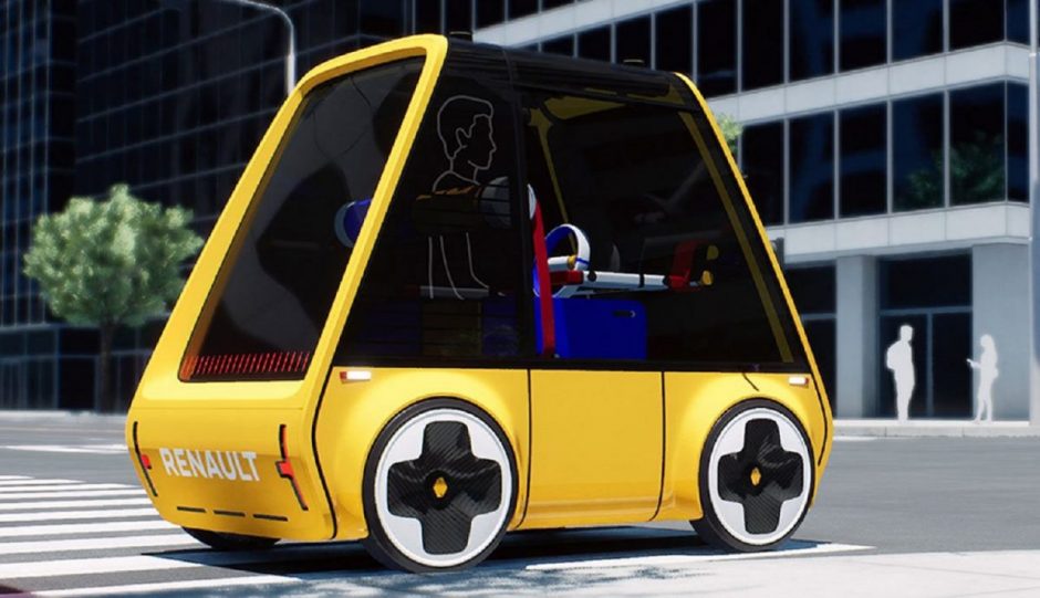 Renault Hoga, citadine, concept-car, voiture electrique, ikea, voiture en kit