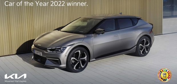 car of the year 2022, voiture de l annee, voiture de l annee 2022, kia EV6, voiture electrique