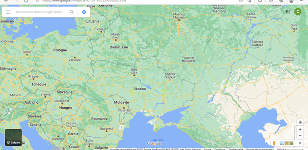 google maps, guerre en ukraine, restriction, ukraine, russie