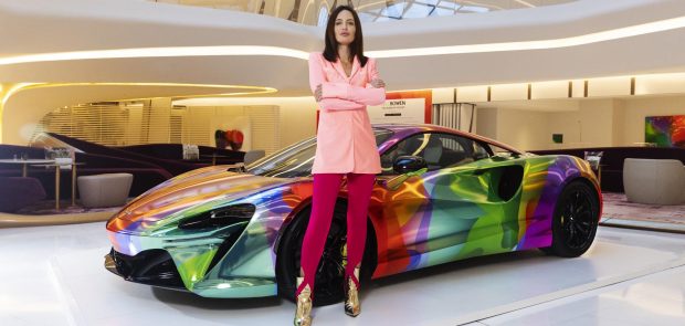 art car, McLaren Artura, Nat Bowen, McLaren, McLaren art car