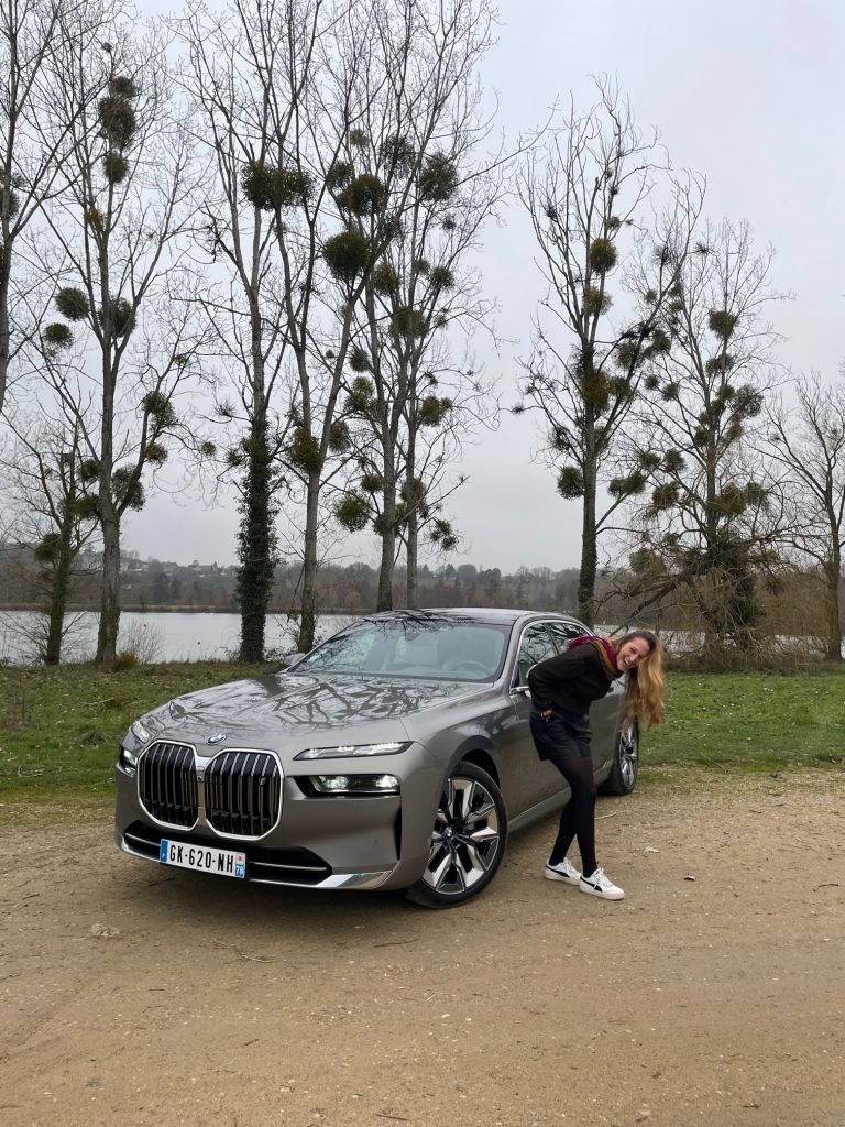 BMW, BMW i7, limousine, voiture de luxe, essai, voiture electrique, berline de luxe, clemence de bernis