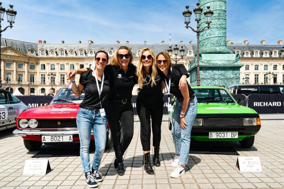 rallye des princesses, rallye feminin, clemence de bernis, renata zanchi, rallye regularite