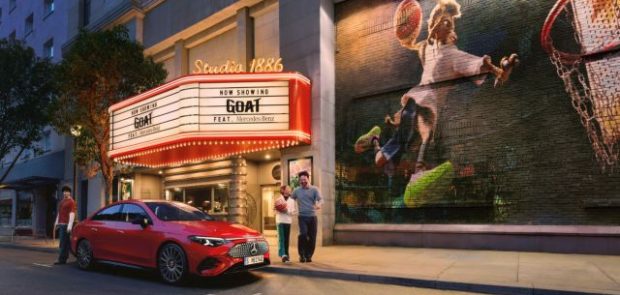 cinema, goat, film animation, mercedes, cla, cinema et auto