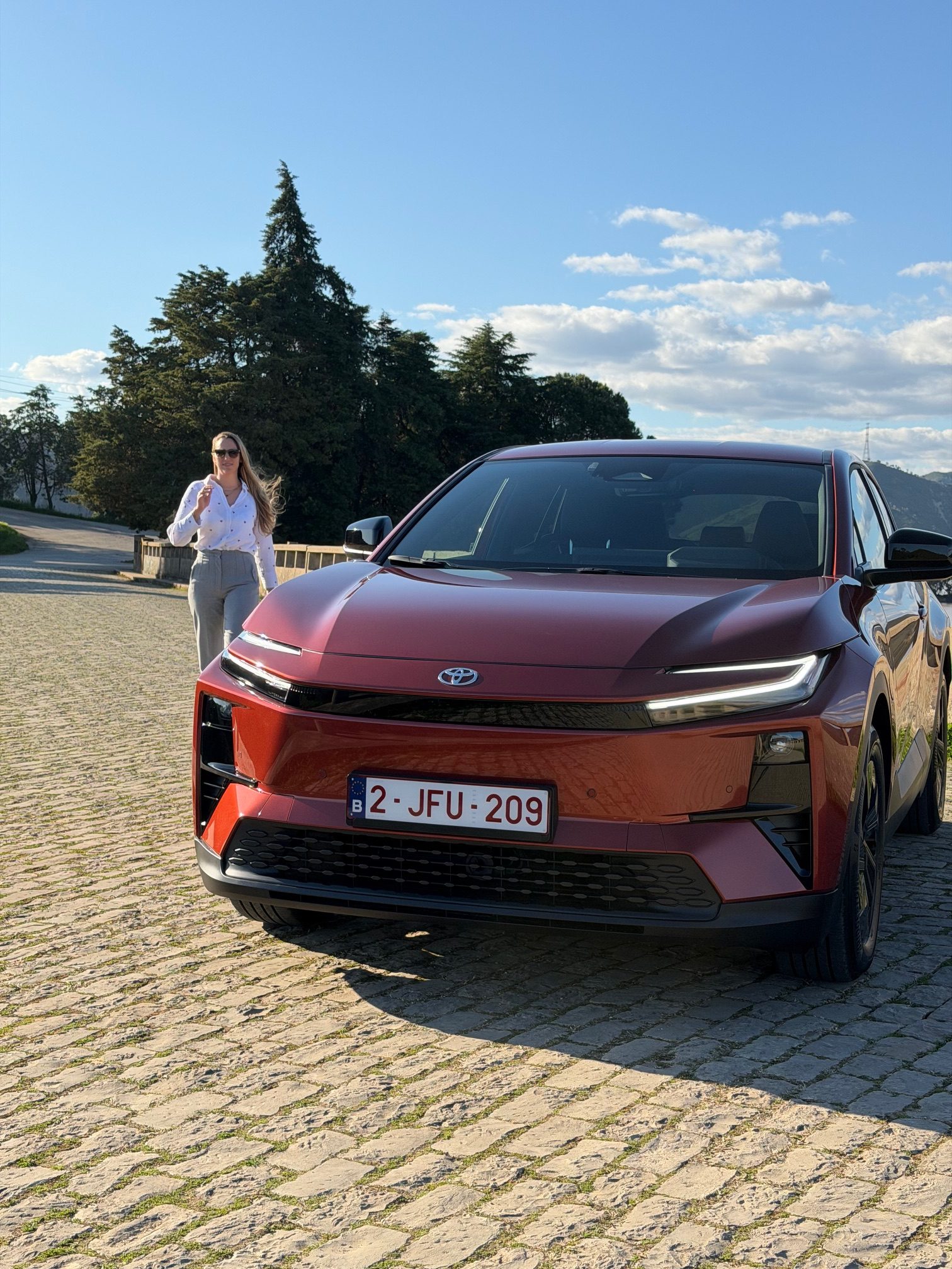 toyota, c-hr+, essai, SUV, voiture electrique, clemence de bernis